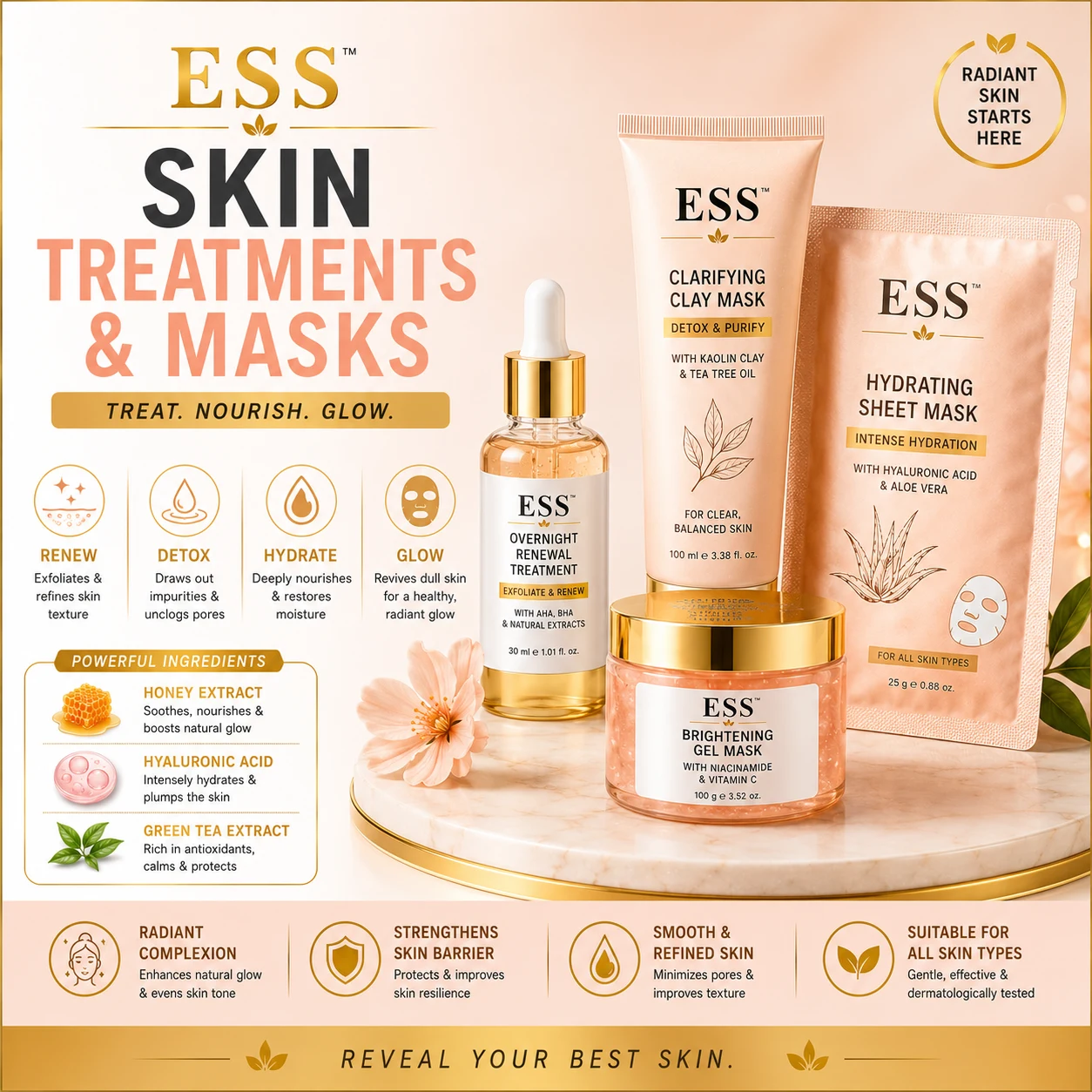 Skin Treatments & Masks